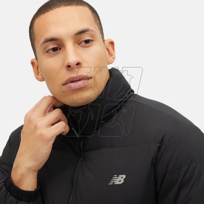 4. Kurtka puchowa New Balance Down Jacket M MJ34324BK