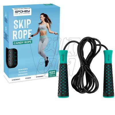 4. Skakanka łożyskowana Spokey Candy Rope SPK-943631