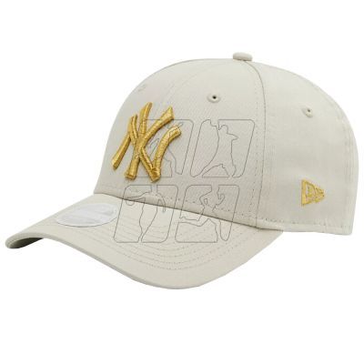 Czapka z daszkiem New Era New York Yankees Wmns Metallic Logo Cap 60222491