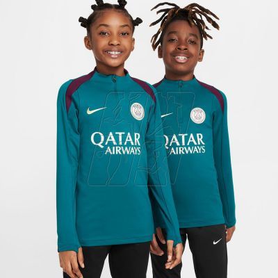 7. Bluza Nike PSG Strike Drill Top Jr FN9940-382