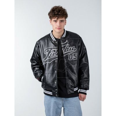 2. Kurtka Fubu Varsity Leather Jacket M 6075111