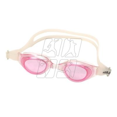2. Okulary pływackie Aqua-Speed Agila JR rózowe 27 /033