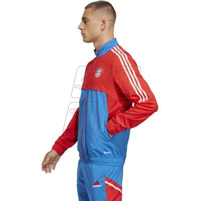 12. Bluza adidas FC Bayern Pre Jacket M HU1274