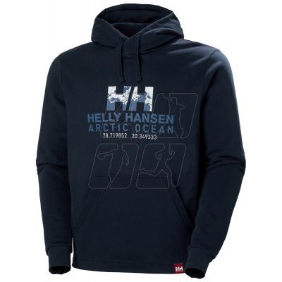 7. Bluza Helly Hansen Arctic Ocean Hoodie M 30361 597