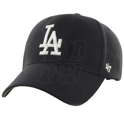 2. Czapka z daszkiem 47 Brand MLB Los Angeles Dodgers Kids Cap B-RAC12CTP-BKA