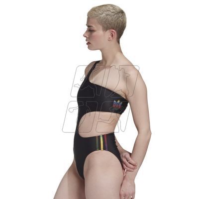 2. Kostium kąpielowy adidas Originals Adicolor 3D Trefoil Swimsuit W GD3972