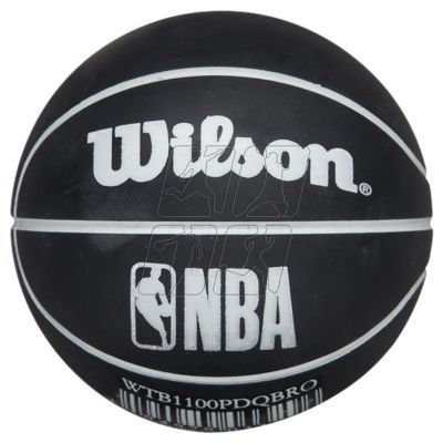 2. Piłka Wilson NBA Dribbler Brooklyn Nets Mini Ball WTB1100PDQBRO