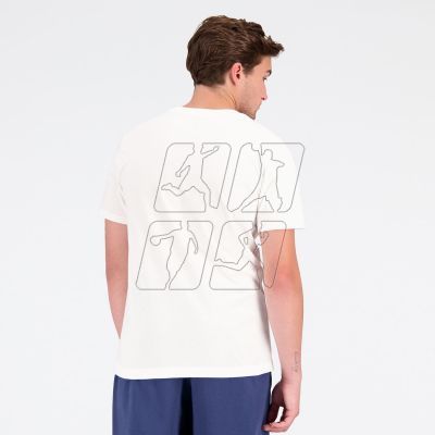 8. Koszulka New Balance Sport Core Cotton Jersey S WT M MT31906WT