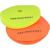 Znaczniki od marki Yakima stosowane na halach lub boiskach naturalnych,  służą do ułożenia pola gry.