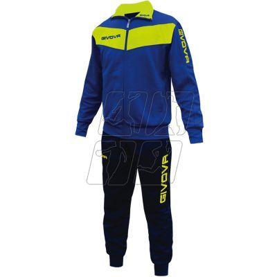 3. Dres Givova Tuta Visa Fluo TR018F 0219