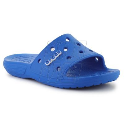 2. Klapki Classic Crocs Slide Blue Bolt U 206121-4KZ