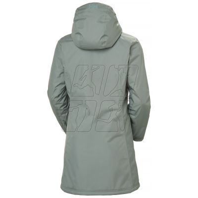 7. Kurtka, płaszcz Helly Hansen przeciwdeszczowy Long Belfast Winter Jacket W 62395 485