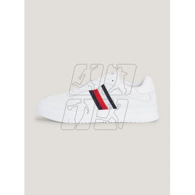 6. Buty Tommy Hilfiger Supercup Lealther Stripes M FM0FM04824YBS