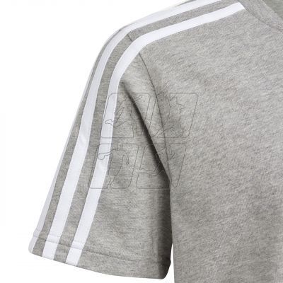 3. Koszulka adidas Essentials 3-Stripes Cotton Tee Jr IB1669