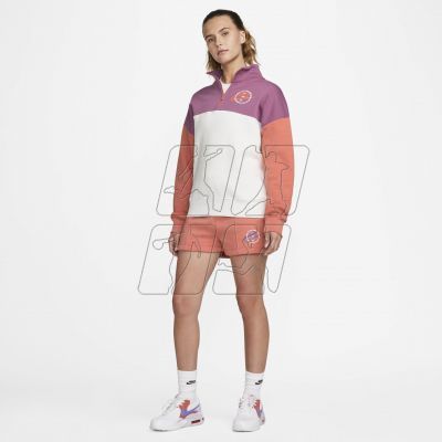 6. Spodenki Nike Sportswear Fleece Shorts W DX5677-827