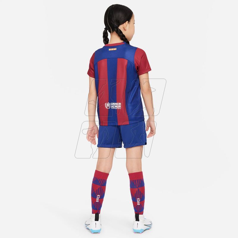 2. Komplet Nike FC Barcelona 2023/24 Home Jr DX2801 456