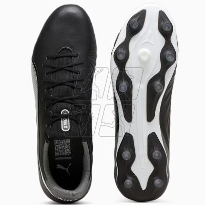 7. Buty piłkarskie Puma King Match FG/AG M 107863-01