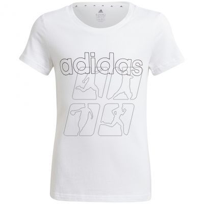 Koszulka adidas Essentials Logo Tee Jr GN4045
