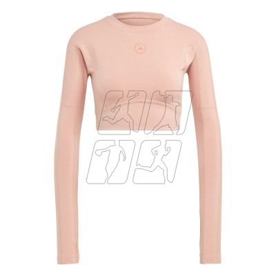 5. Koszulka adidas by Stella McCartney Truestrength Cropped Long Sleeve W HS1720