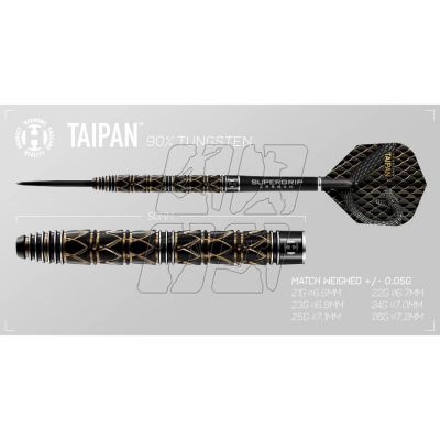 3. Rzutki Harrows Taipan 90% Steeltip HS-TNK-000016024