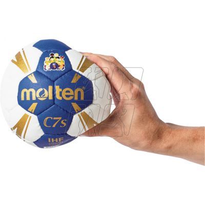 2. Piłka do piłki ręcznej Molten C7s r.0 H0C1300-BW-HS