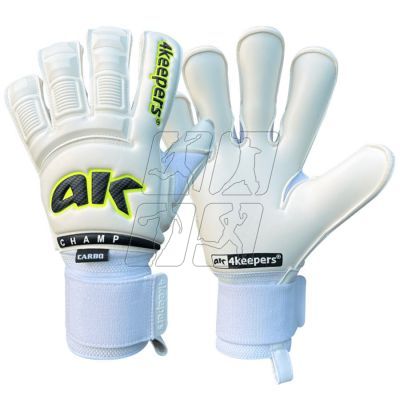 4. Rękawice bramkarskie 4keepers Champ Carbo VI RF2G M S906425