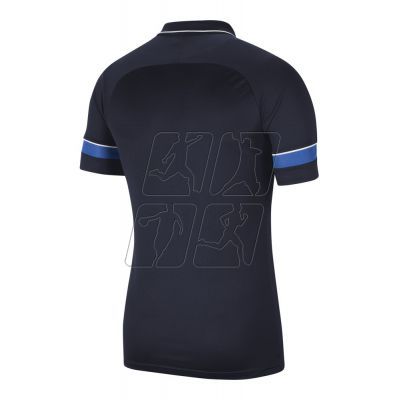 4. Koszulka Nike Academy 21 polo Jr CW6106-453 