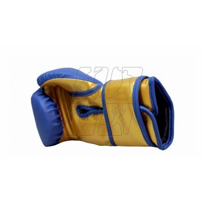 3. Rękawice bokserskie Masters RPU-COLOR/GOLD 10 oz 01439-0210