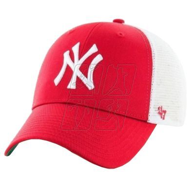 3. Czapka z daszkiem 47 Brand MLB New York Yankees Branson Cap B-BRANS17CTP-RD