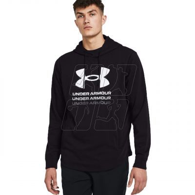 3. Bluza Under Armour UA Rival Terry Graphic Hoodie M 1386047 001