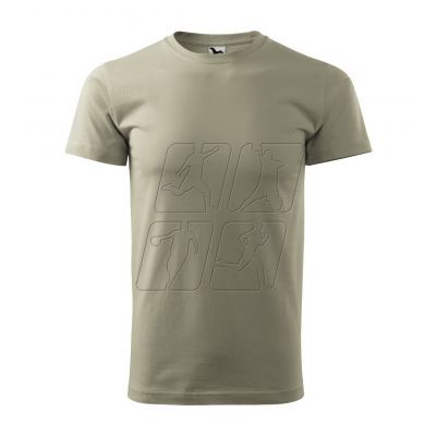 3. Koszulka Malfini Basic M MLI-12928 jasny khaki