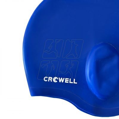 2. Czepek pływacki Crowell Ucho Bora niebieski kol.1