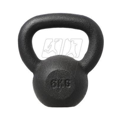 5. Kettlebell żeliwny HMS KZG06 6kg