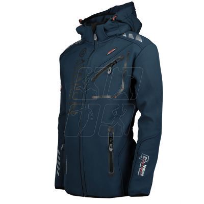 4. Kurtka softshellowa Geographical Norway Royaute Assor B Men 068 M WW1975H/GN/Navy / Black