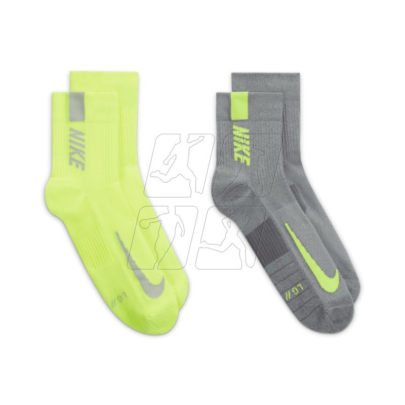 3. Skarpety Nike Multiplier Ankle 2 pack SX7556-929