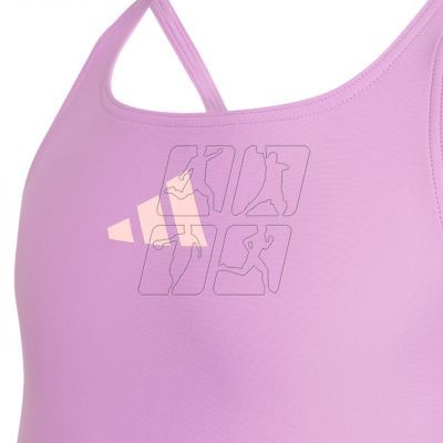 3. Kostium kąpielowy adidas Solid Small Logo Jr IT2713