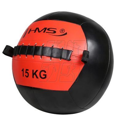 9. Piłka do ćwiczeń HMS Wall Ball WLB 15 kg