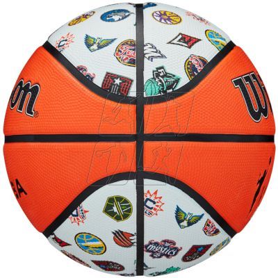 4. Piłka do koszykówki Wilson WNBA All Team Ball WTB46001X