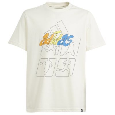 Koszulka adidas GFX Illustrated Jr IM8337