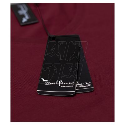 5. Koszulka Malfini Action V-neck W MLI-70186 garnet