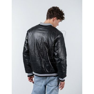 3. Kurtka Fubu Varsity Leather Jacket M 6075111
