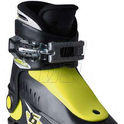 5. Buty narciarskie Roces Idea Up czarno-limonkowe Jr 450490 18