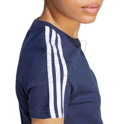 5. Koszulka adidas Essentials Slim 3-Stripes Tee W IM2791