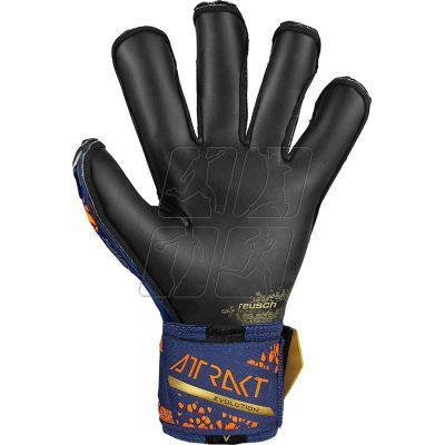 9. Rękawice Reusch Attrakt Gold X Evolution M 54 70 964 4411