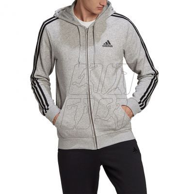 3. Bluza adidas Essentials Full-Zip Hoodie M GK9034