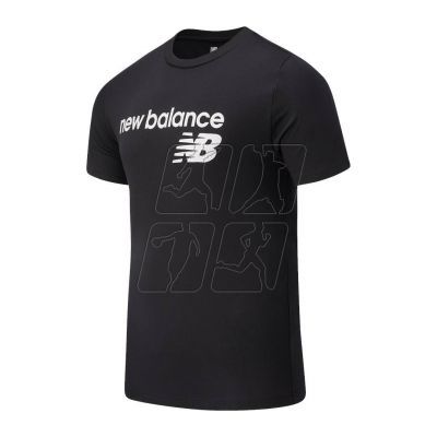 2. Koszulka New Balance SS NB Classic Core Logo TE BK M MT03905BK