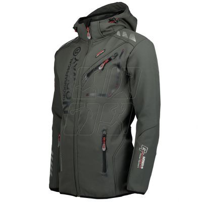 2. Kurtka softshellowa Geographical Norway Royaute ASSOR B MEN 068 M WW1975H/GN/Dark Grey / Black