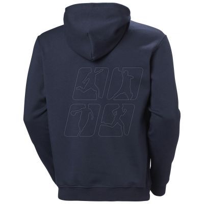 6. Bluza Helly Hansen z kapturem Cotton Fleece Hoodie M 54158 597