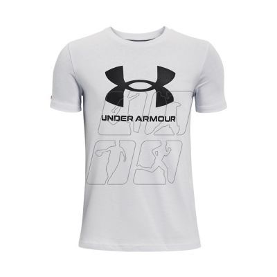 3. Koszulka Under Armour Y Sportstyle Logo SS Jr 1363282 014