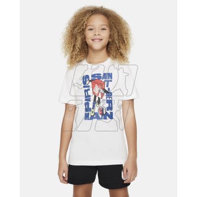 Koszulka Nike PSG SS BXY CHRCTR Tee Jr FQ6579-100